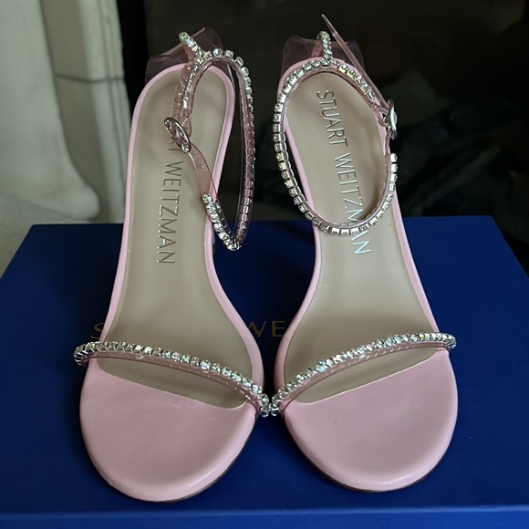 Stuart Weitzman Crystal Sandal - Picture 6 of 12